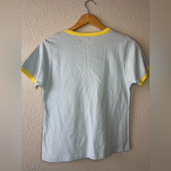 Peanuts Snoopy Athletic Dept Varsity League Ringer Tee Medium NWOT - Picture 4 of 7